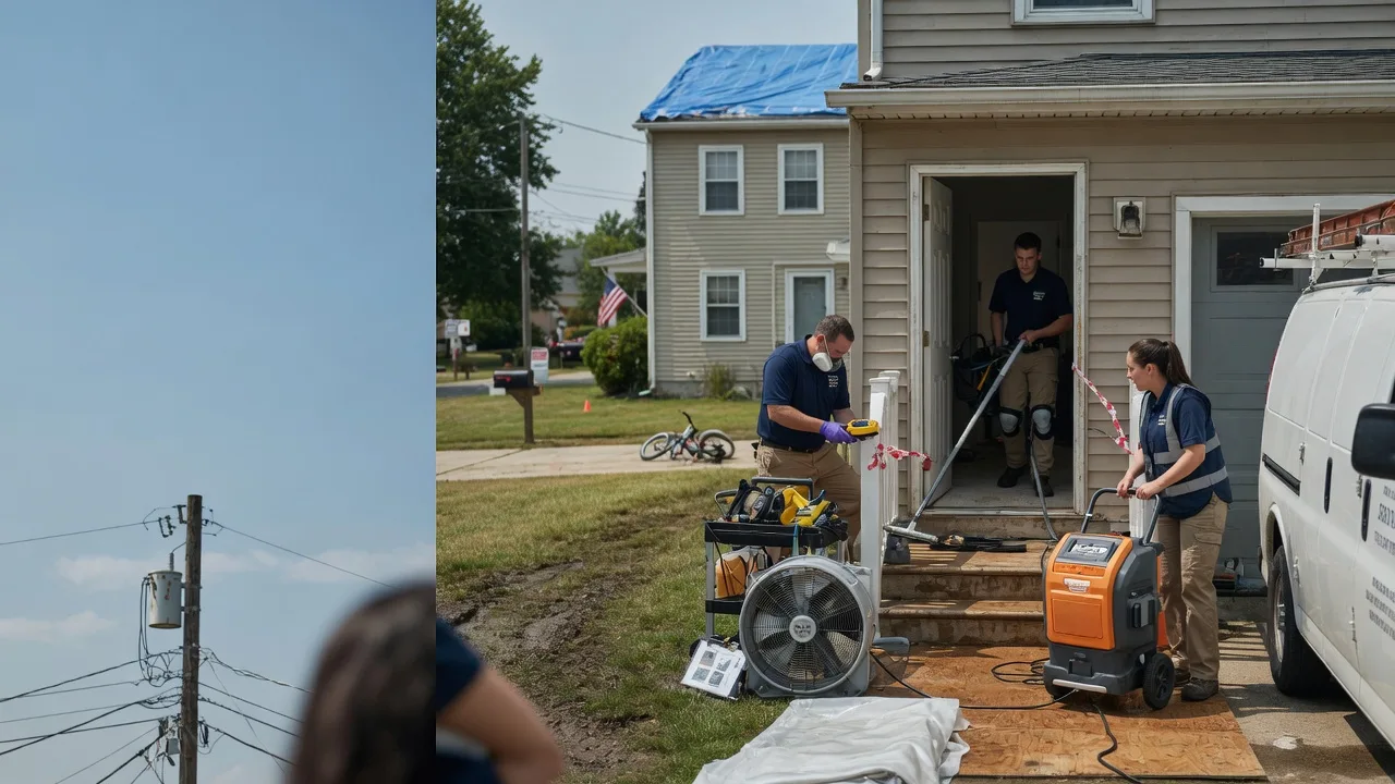 Water Damage Repair in Bridgeport, WA near me